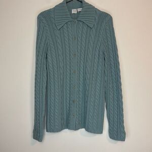 TSE Cashmere Cable Knit Cardigan S
